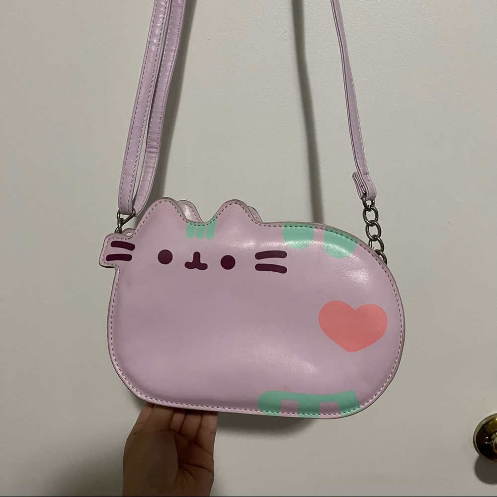 Pusheen Lavender Crossbody Bag